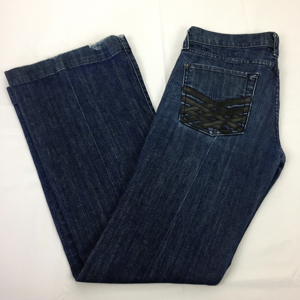7 For All Mankind Dojo Jeans Lattice Pockets